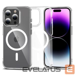 Чехол на заднюю панель Tech-Protect  Tech-Protect FlexAir Hybrid MagSafe Case for iPhone 15 Pro Max - Clear 