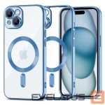 Чехол на заднюю панель Tech-Protect  Transparent || Blue 