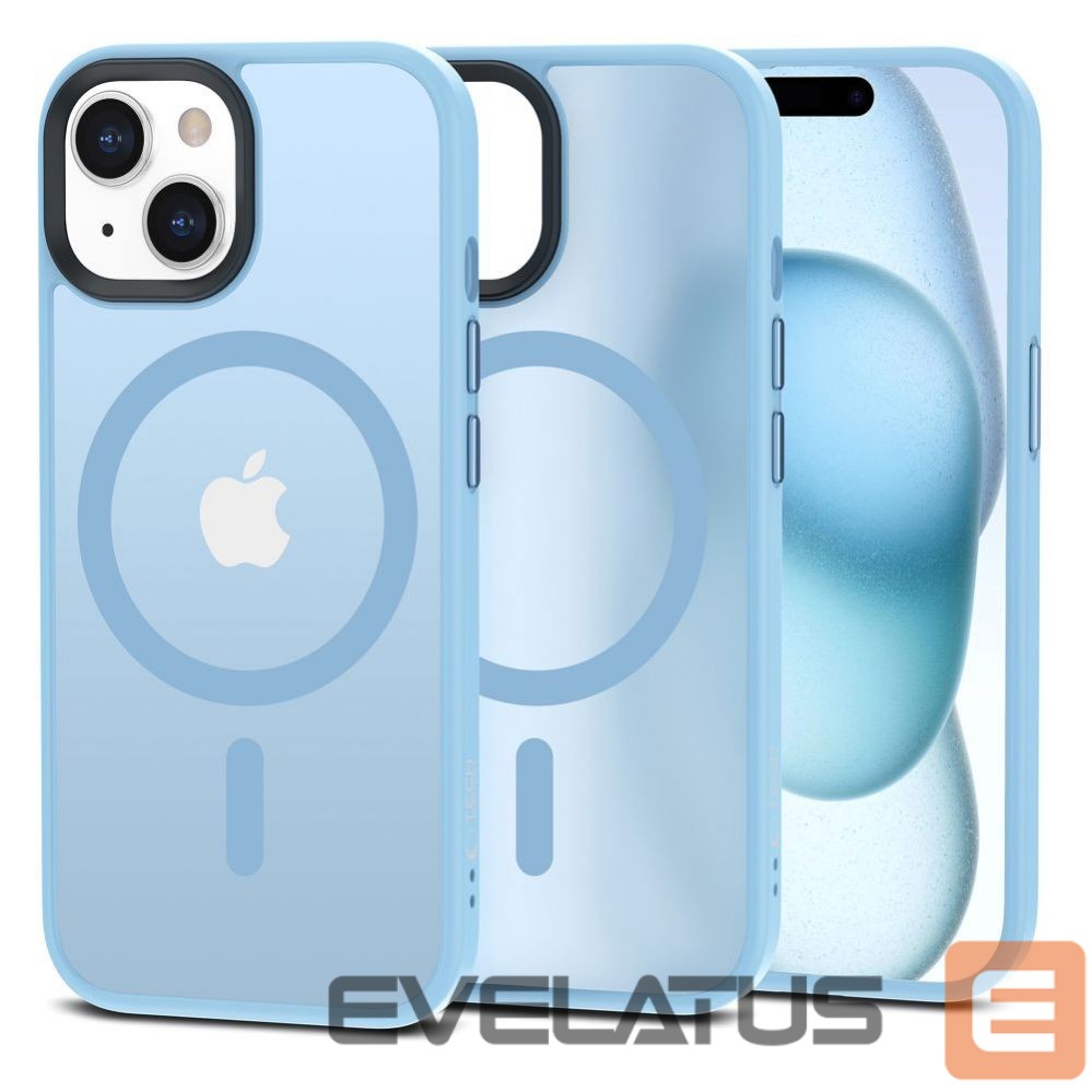 Чехол на заднюю панель Tech-Protect Semi-transparent || Blue