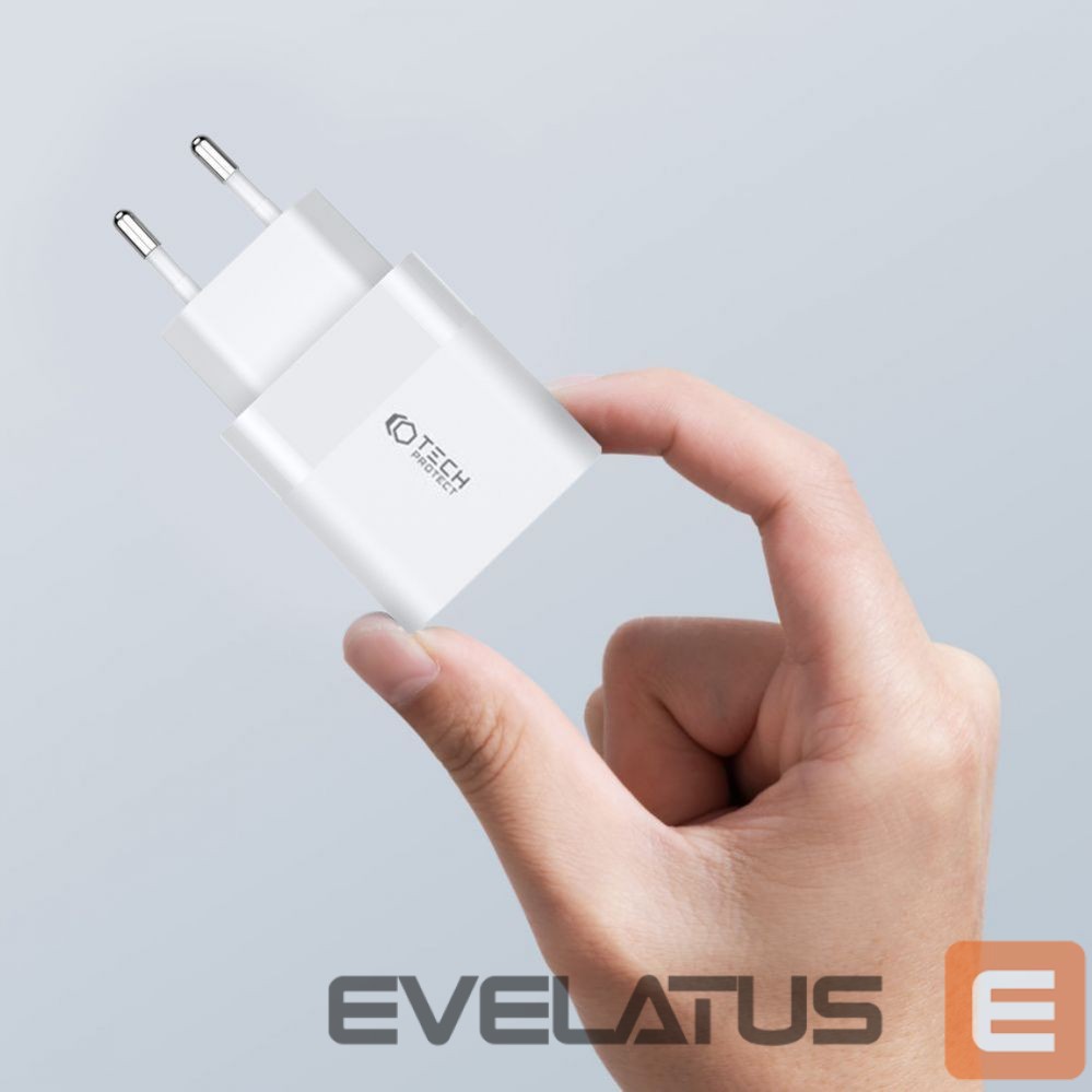 Адаптер Tech-Protect Black \ USB-C (female) \ without cable