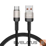 Кабель Tech-Protect  Tech-Protect UltraBoost Evo USB-C / USB-A cable 100W 5A 1m - titanium 