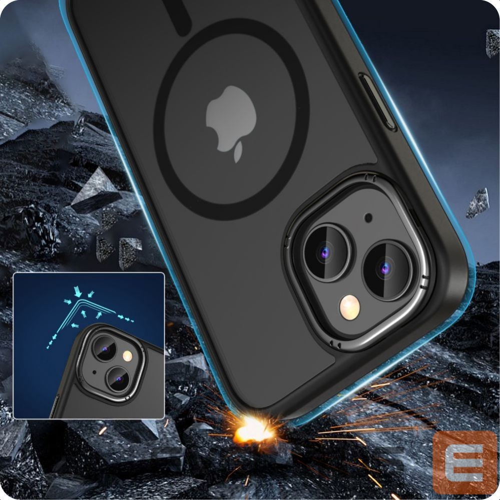Чехол на заднюю панель Tech-Protect Tech-Protect MagMat 2 MagSafe iPhone 15 Case - Matte Black