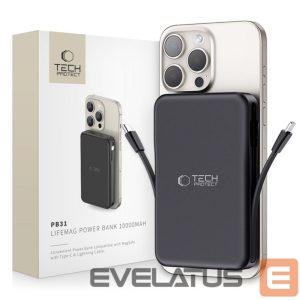 Внешний аккумулятор Tech-Protect  Black 