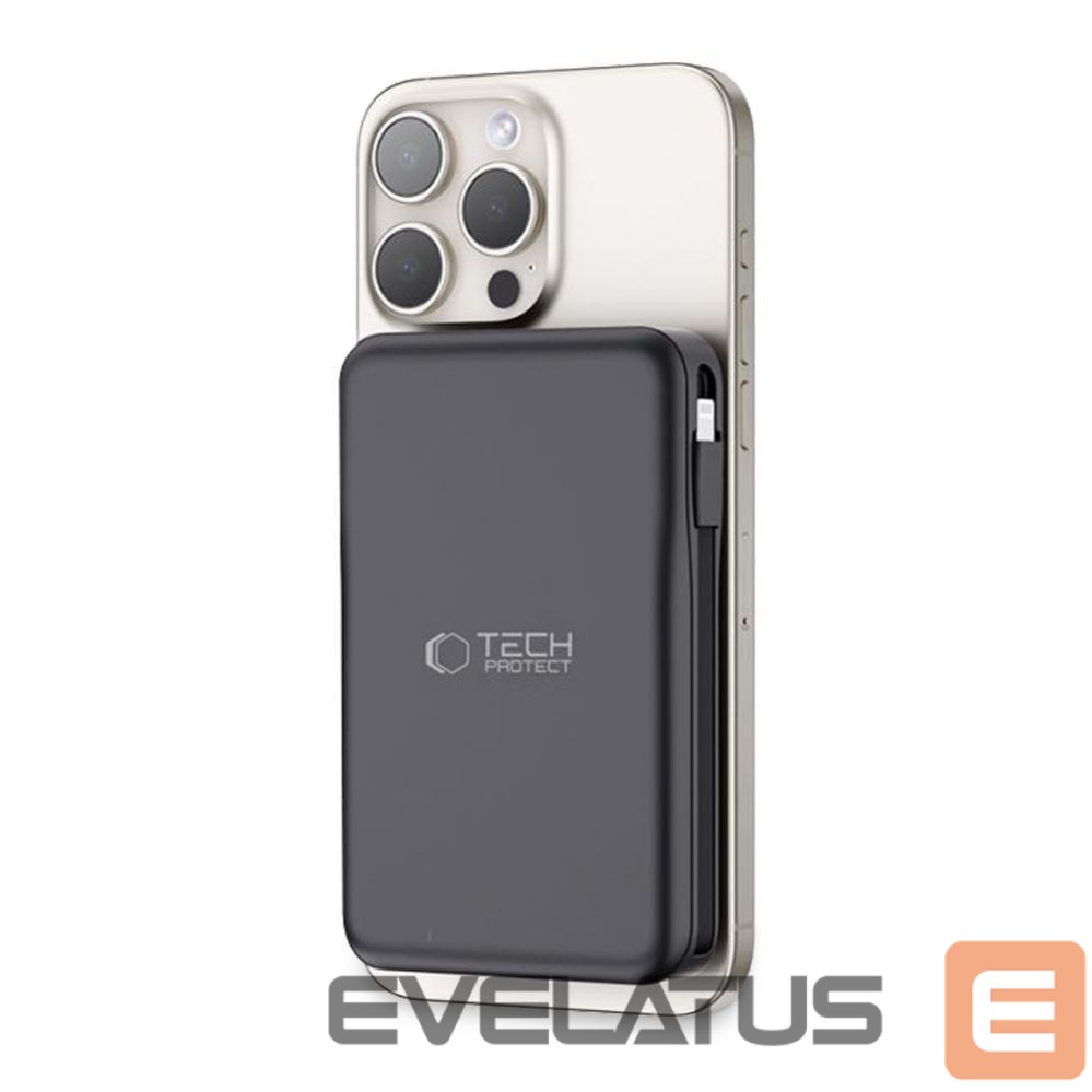 Внешний аккумулятор Tech-Protect Black