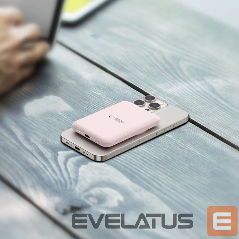Внешний аккумулятор Tech-Protect Pink