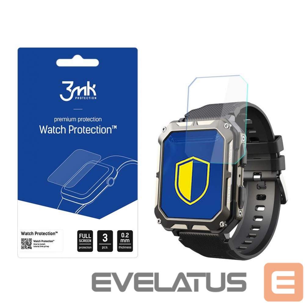 Защитное стекло 3MK 3mk Watch Protection v. FlexibleGlass hybrid glass on Cubot C20 Pro