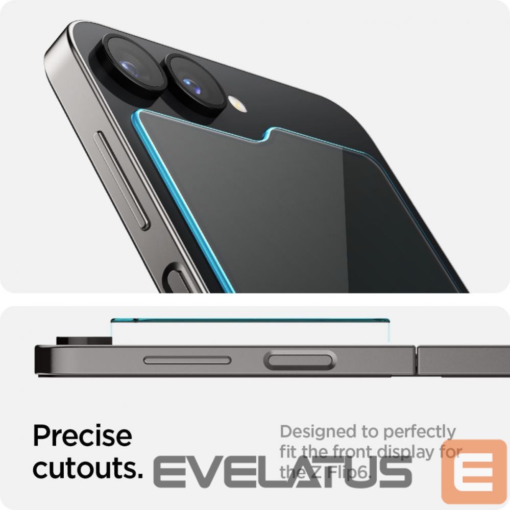 Защитное стекло Spigen Spigen Glas.tR EZ Fit Tempered Glass for Samsung Galaxy Z Flip 6 - 2 pcs.