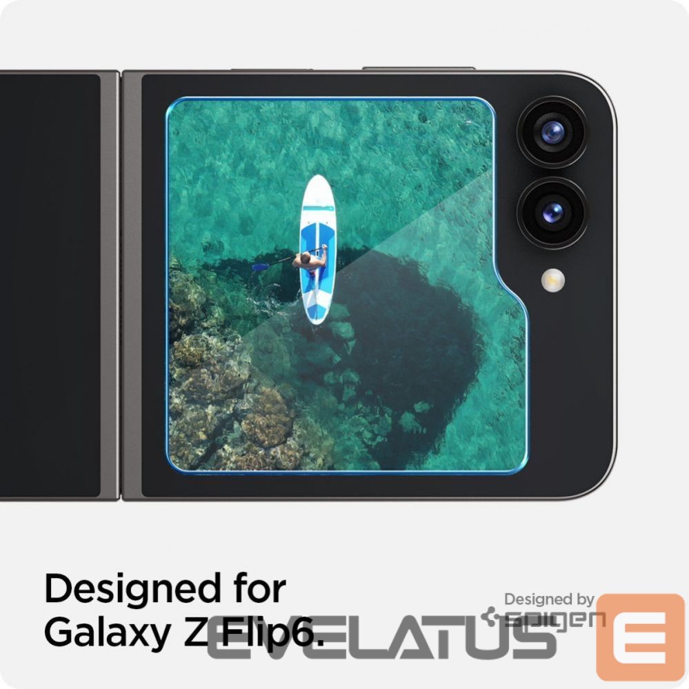 Защитное стекло Spigen Spigen Glas.tR EZ Fit Tempered Glass for Samsung Galaxy Z Flip 6 - 2 pcs.