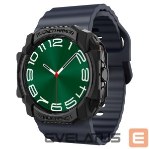 Чехол на заднюю панель Spigen  Spigen Rugged Armor Case for Samsung Galaxy Watch Ultra (47mm) - Matte Black 