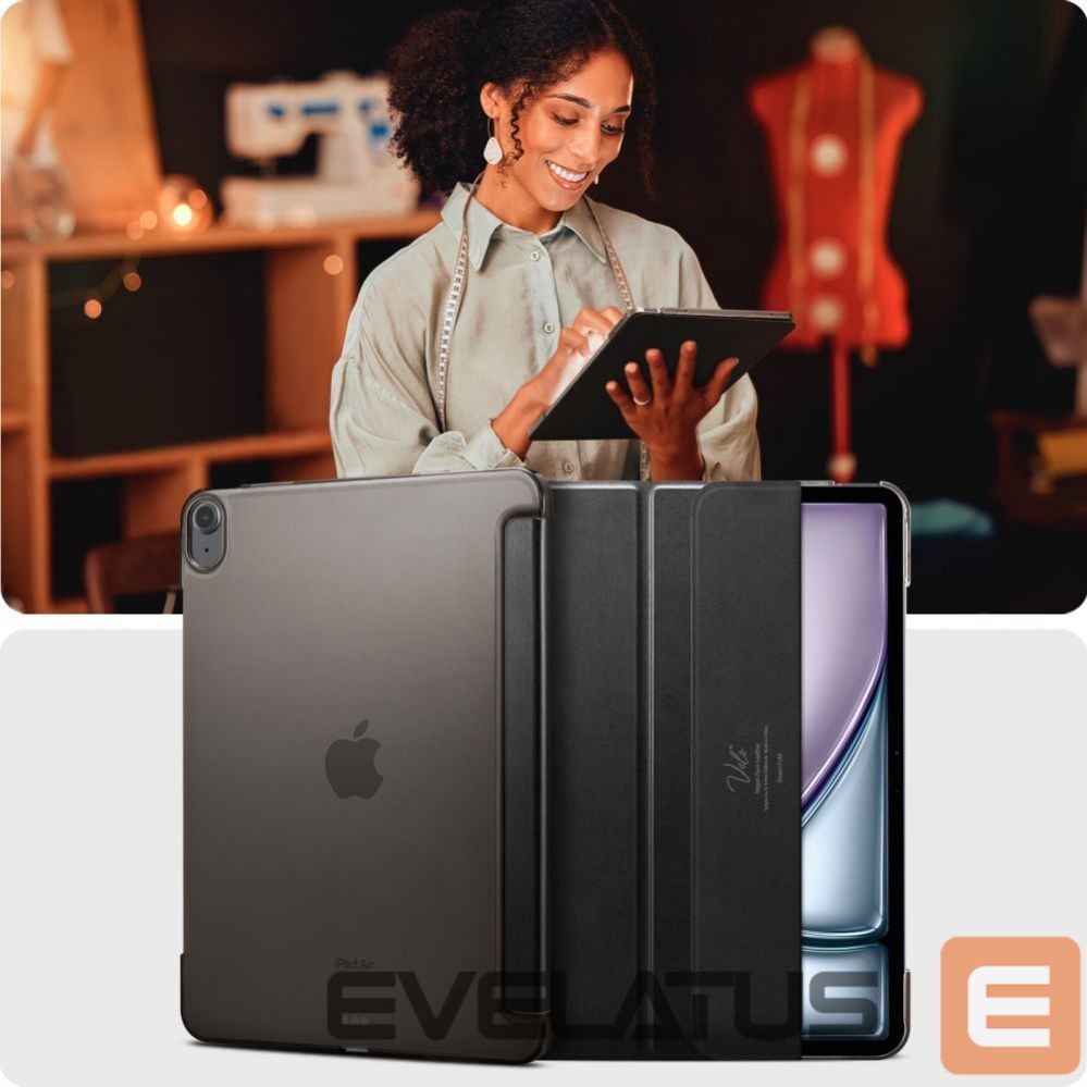 Чехол на заднюю панель Spigen Spigen Smart Fold Case for iPad Air 13" 2024 - Black