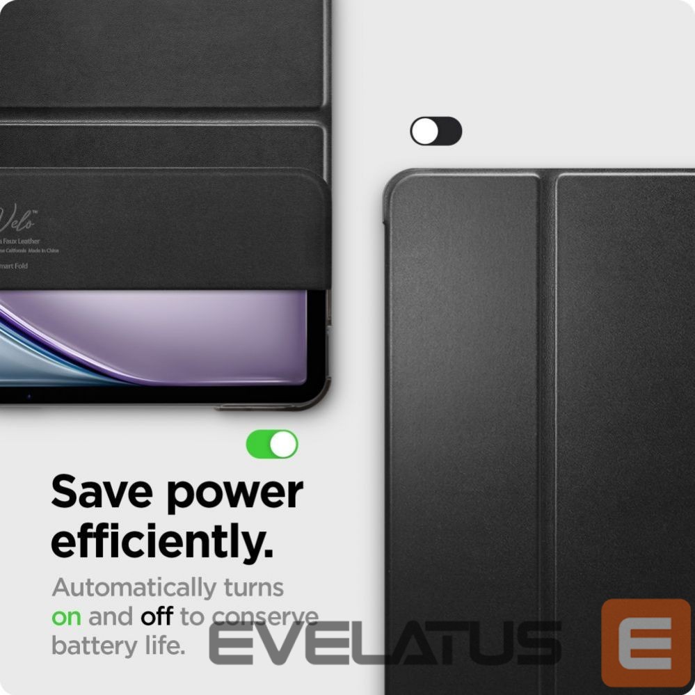 Чехол на заднюю панель Spigen Spigen Smart Fold Case for iPad Air 13" 2024 - Black