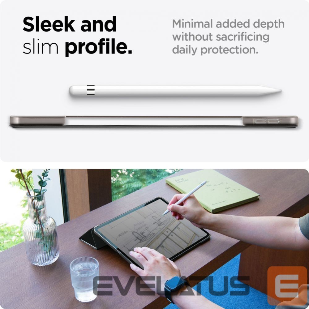 Чехол на заднюю панель Spigen Spigen Smart Fold Case for iPad Air 13" 2024 - Black