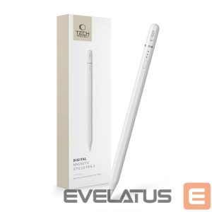 Стилус Tech-Protect  Tech-Protect Digital Magnetic Stylus Pen 3 Magnetic for iPad Tablet - White 
