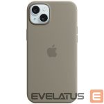 Чехол на заднюю панель Apple  Etui Apple MT0Q3ZM/A iPhone 15 / 14 / 13 6.1" MagSafe popielaty brąz/clay Silicone Case