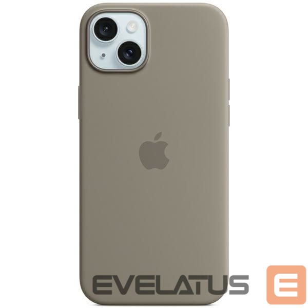 Чехол на заднюю панель Apple Etui Apple MT0Q3ZM/A iPhone 15 / 14 / 13 6.1" MagSafe popielaty brąz/clay Silicone Case