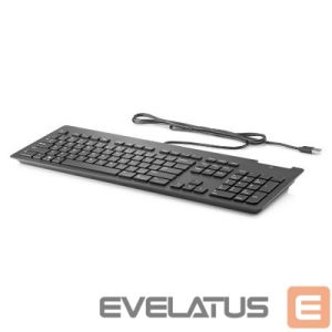 Компьютерная клавиатура HP  HP Slim USB Wired Keyboard - Smartcard - Black - EST 