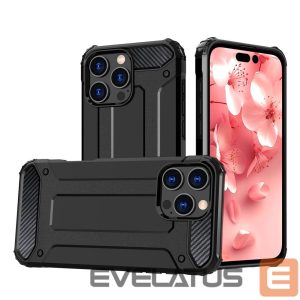 Чехол на заднюю панель Hurtel  Hybrid Armor iPhone 16 Pro Max Case - Black 