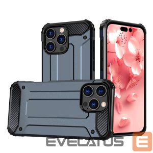 Чехол на заднюю панель Hurtel  Hybrid Armor iPhone 16 Pro Max Case - Blue 