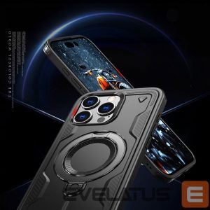 Чехол на заднюю панель Hurtel  Hybrid Armor Trendy Case with MagSafe for iPhone 16 Pro Max - Black 
