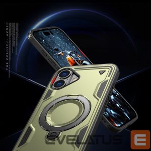 Чехол на заднюю панель Hurtel  Hybrid Armor Trendy Case with MagSafe for iPhone 16 - Green 
