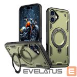 Чехол на заднюю панель Hurtel  Hybrid Armor Trendy Case with MagSafe for iPhone 16 Plus - Green 