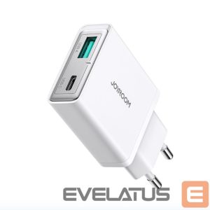 Адаптер Joyroom  Joyroom JR-TCF14 20W USB-A USB-C Super Slim Wall Charger - White 
