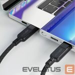Кабель Acefast  Acefast C5 USB-C - USB-C / USB-C 2in1 100W 480Mb/s cable - black 
