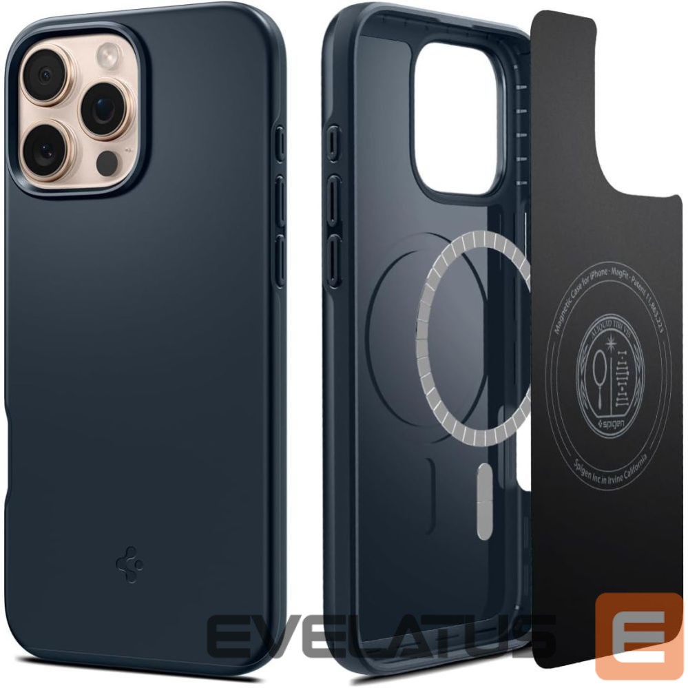 Чехол на заднюю панель Spigen Spigen Thin Fit MagSafe Case for iPhone 16 Pro - Dark Gray