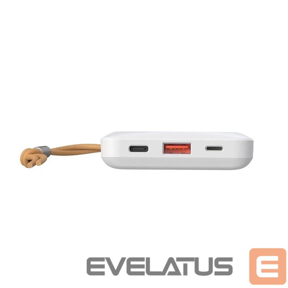 Внешний аккумулятор Veger Powerbank compatible with Magsafe Veger MagOn (VP1151 / W1151) PD QC3.0 2A 20W with wireless charging 10000 mAh white