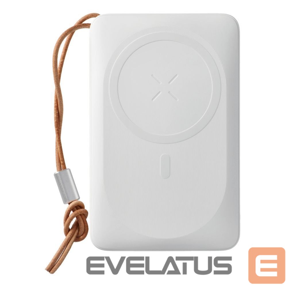 Внешний аккумулятор Veger Powerbank compatible with Magsafe Veger MagOn (VP1151 / W1151) PD QC3.0 2A 20W with wireless charging 10000 mAh white