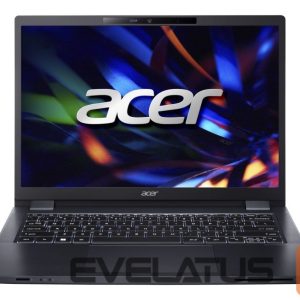 Портативный компьютер Acer  TravelMate TMP414-53-TCO-5771 14" WUXGA IPS i5-1335U/16GB/SSD512GB/SCreader/Xe Graphics/Win11Pro/Eng kbd/LTE/Black/3Y Warranty | 