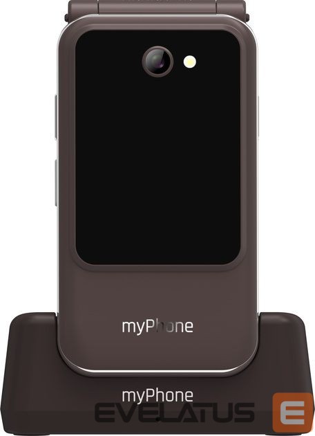 Мобильный телефон MyPhone Harmony LTE Praline Collection | Brown | 2.8+1.44 " | IPS | 48 MB | 128 MB | Single SIM | MicroSD | 3G | Bluetooth | 5.1 | Main camera resolution 2 MP | 1300 mAh