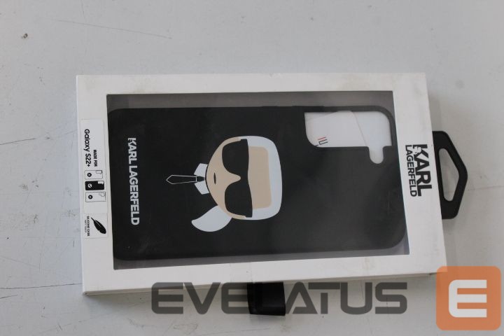 Чехол на заднюю панель Karl Lagerfeld SALE OUT. KLHCS22MSLKHBK S22+ S906 black hardcase Silicone Karl`s Head DIRTY PACKAGING | DIRTY PACKAGING