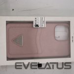 Чехол на заднюю панель Guess  SALE OUT.  GUHCP13XPSATPP iPhone 13 Pro Max 6,7" różowy/pink hardcase SaffianoTriangle Logo Cardslot DIRTY PACKAGING |  DIRTY PACKAGING