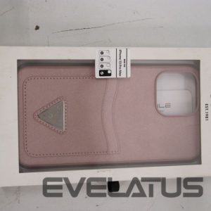 Чехол на заднюю панель Guess  SALE OUT.  GUHCP13XPSATPP iPhone 13 Pro Max 6,7" różowy/pink hardcase SaffianoTriangle Logo Cardslot DIRTY PACKAGING |  DIRTY PACKAGING