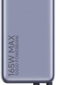 Внешний аккумулятор Xiaomi  165W Power Bank (Integrated Cable) | 10000 mAh | USB-C | Gray