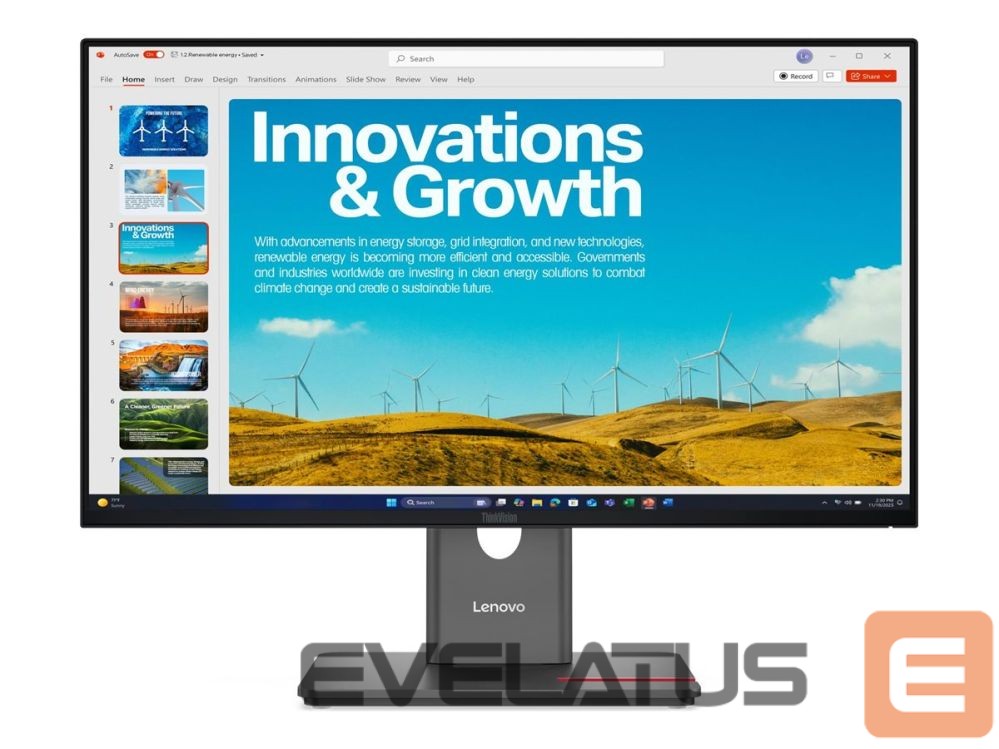 Монитор Lenovo ThinkVision P24QD-40 23.8 2560x1440/HDMI/3Y Warranty |