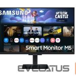Монитор Samsung  LS27FM500EUXEN 27" Smart Monitor M5 M50F 1920x1080/16:9/250cd/m2/5ms, HDMI, USB, DP | 