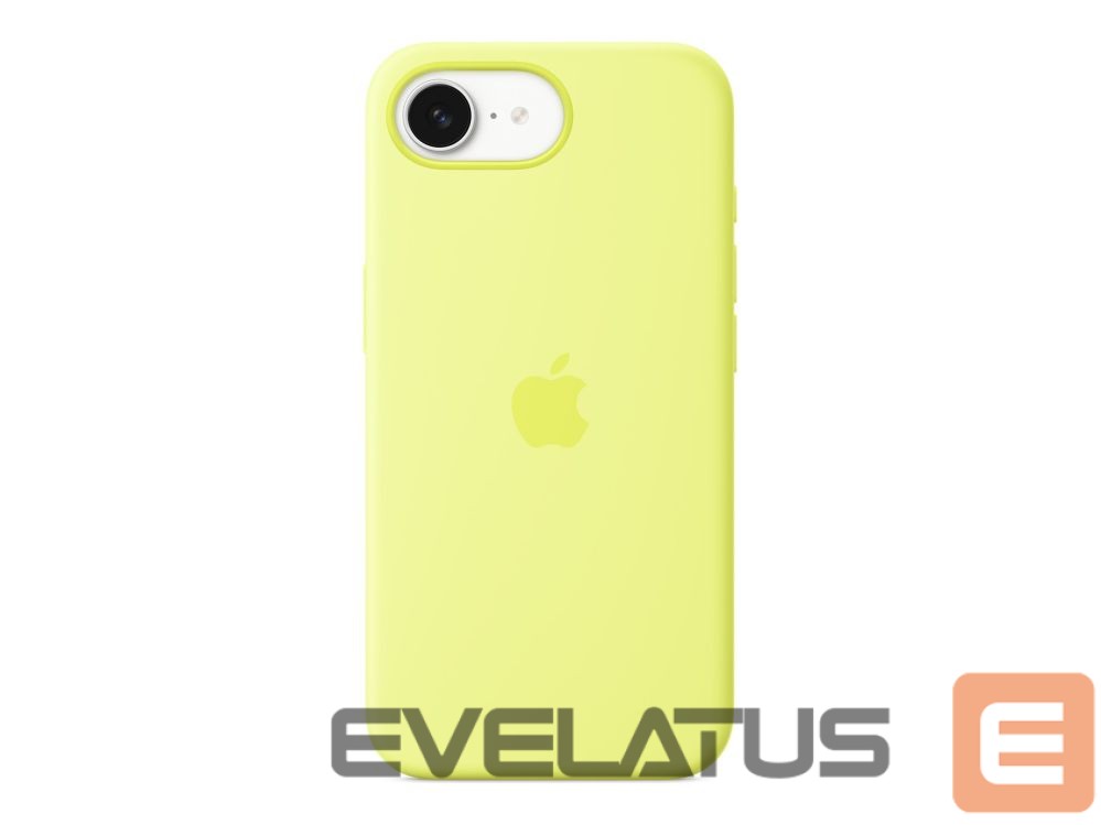 Чехол на заднюю панель Apple iPhone 16e Silicone Case – Neon Yellow |
