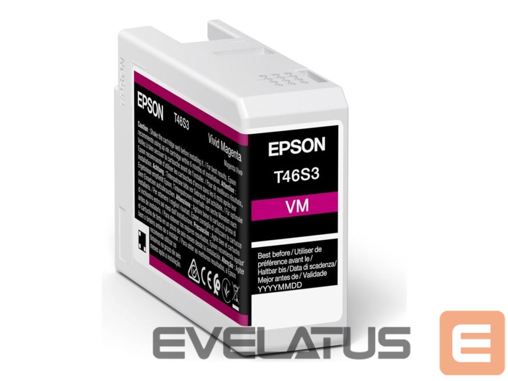 Аксессуары и расходные материалы EPSON UltraChrome Pro 10 ink T46S30N Ink cartrige, Vivid Magenta |