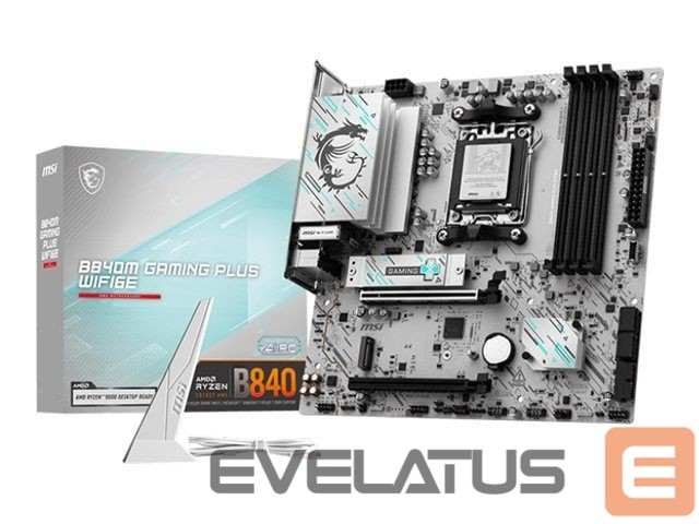 Материнская плата для процессоров Intel MSI B840M GAMING PLUS WIFI6E |