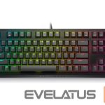 Компьютерная клавиатура Dell  Alienware Tenkeyless AW420K | Gaming Keyboard | Wired | EN | Dark Side of the Moon | CHERRY MX Red 