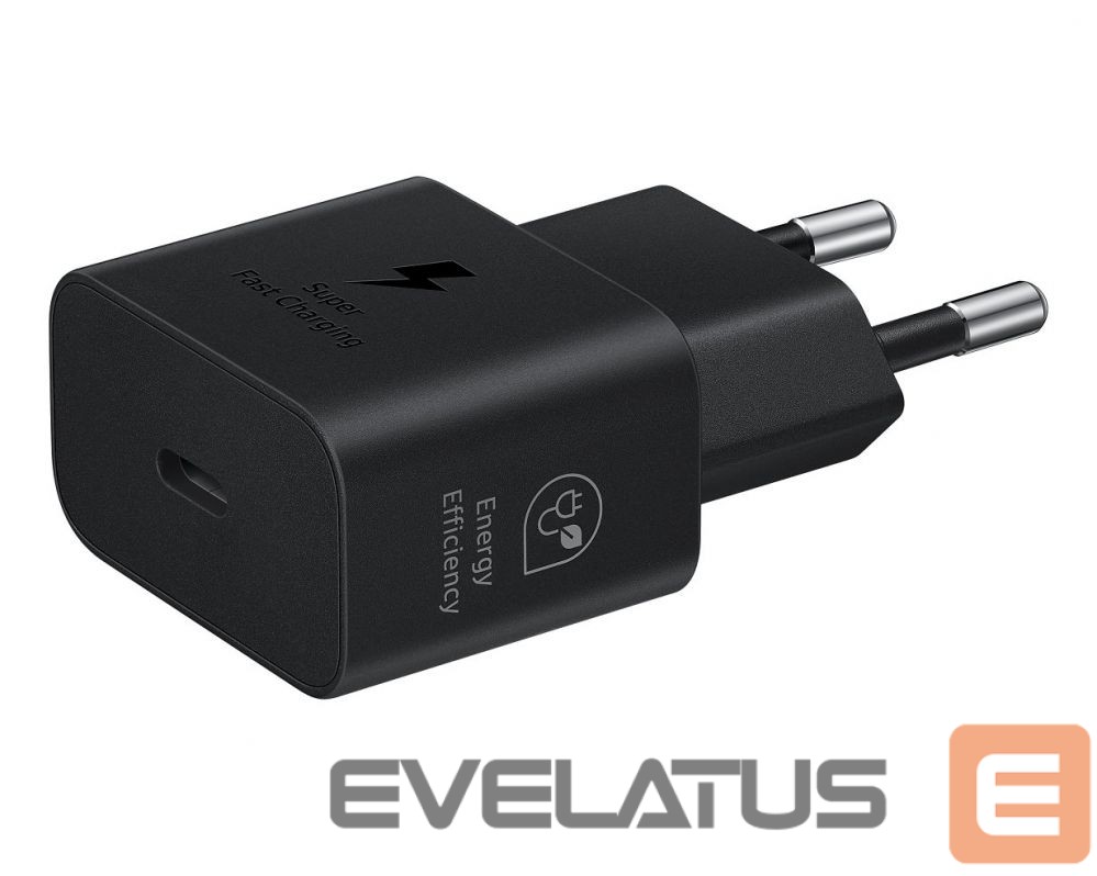 Адаптер Samsung - EP-T2510NBE Samsung USB-C 25W Travel Charger Black