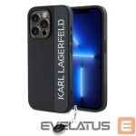 Чехол на заднюю панель Karl Lagerfeld Apple Karl Lagerfeld PU Saffiano Rhinestone Charm Case for iPhone 15 Pro Max Black 