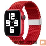 Ремешок iLike Apple Watch 42/44/45mm Braided Fabric Strap Red