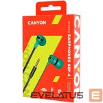 Проводные наушники Canyon  SEP-4 Stereo earphone with microphone 1.2m flat cabl 