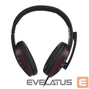 Проводные наушники Gembird  MHS-U-001 USB headphones USB, Glossy black, Built-in microphone 