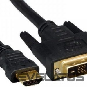 Аксессуар для мониторов Gembird  Monitoru kabelis HDMI/DVI-DM (18+1) 1.8m 