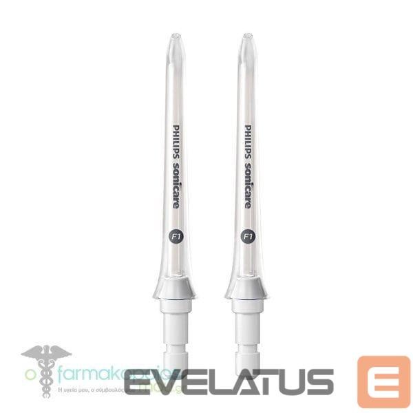 Аксессуары для маникюра и педикюра Philips Oral Irrigator nozzle HX3042/00 Sonicare F1 Standard For dental hygiene, Number of heads 2, White