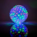 Гирлянда для помещений iLike N/A Bumba ar puķēm RS-209 100LED D-14cm Multi Color